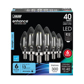 BULB LT TORPEDO CLR DL 5K 40W